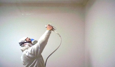 Как побелить потолок пылесосом: видео-инструкция с фото | Полезные советы