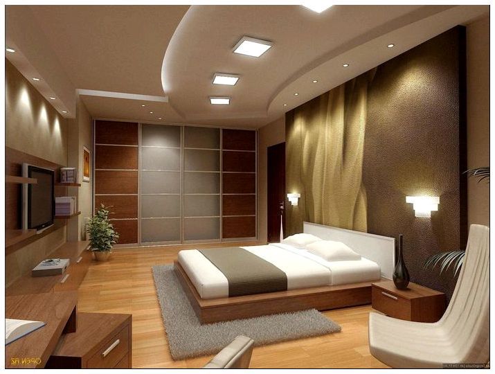 Дизайн спальни в частном доме: фото лучших спален в частном доме ...