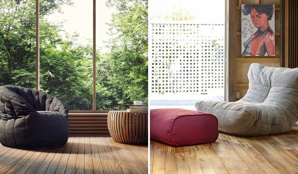 Бескаркасная мебель: Революция комфорта и стиля в современном интерьере